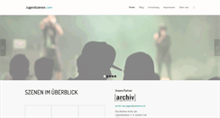 Desktop Screenshot of jugendszenen.com