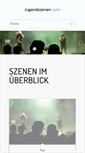 Mobile Screenshot of jugendszenen.com