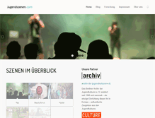 Tablet Screenshot of jugendszenen.com